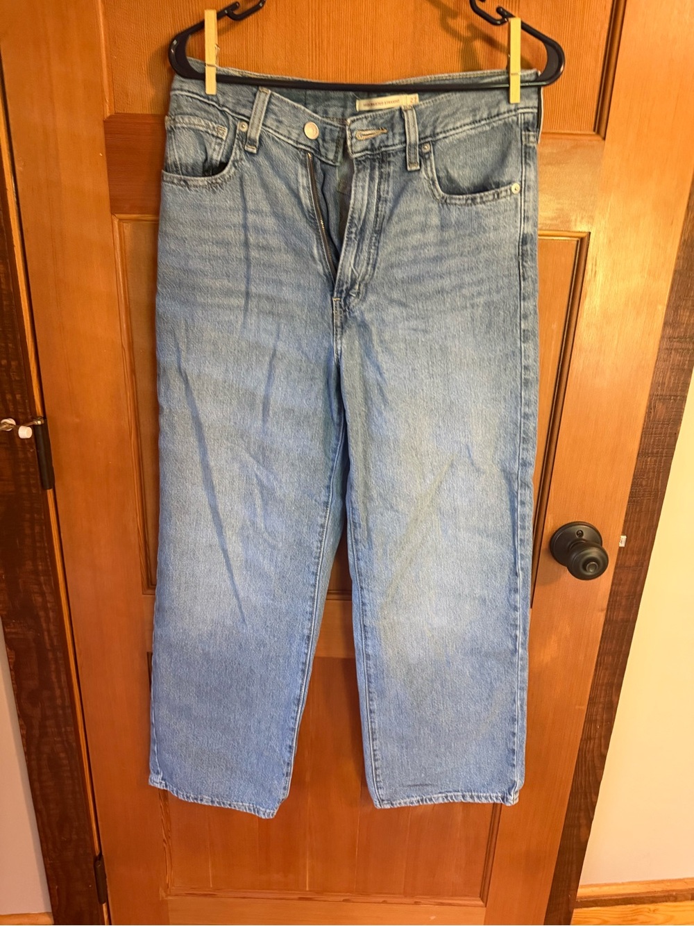 Levi's Light Blue Women's Wide-Leg Jeans Size 27 x 29